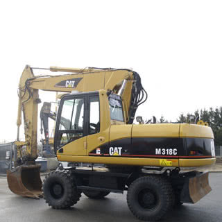 Экскаватор Caterpillar M318C в аренду